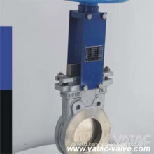 Wafer Type Wcb Body Ss304 Gate Knife Gate Valve